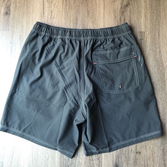 SAXX Oh Buoy 2N1 Lounge Shorts Mens S Black Swim Trunks Cooling Mesh Liner - Picture 3 of 8